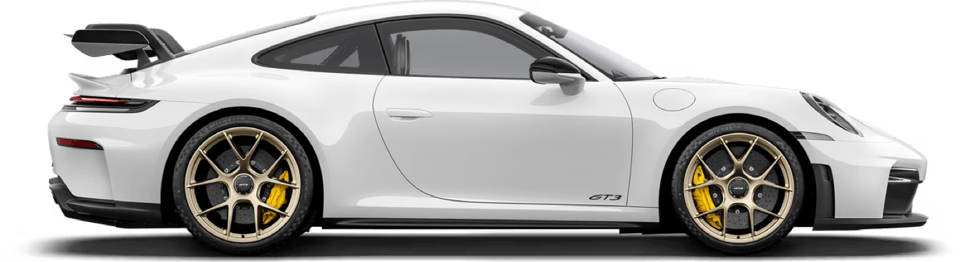 Porsche GT3 after treatment